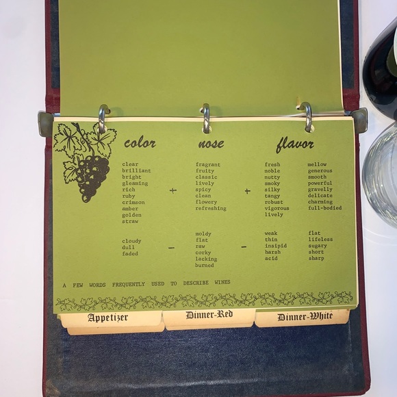 Vintage Tastevin Wine Register Book - Picture 7 of 14
